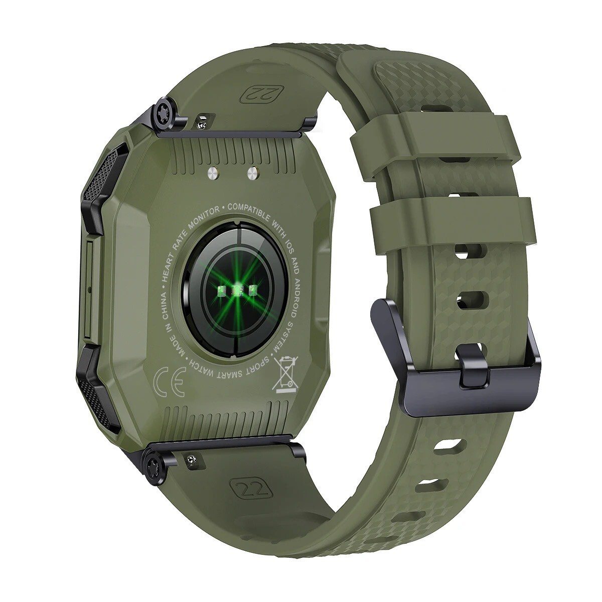 Watch K55 Series 8 45mm Smart Watch Available In Black Green And Biege