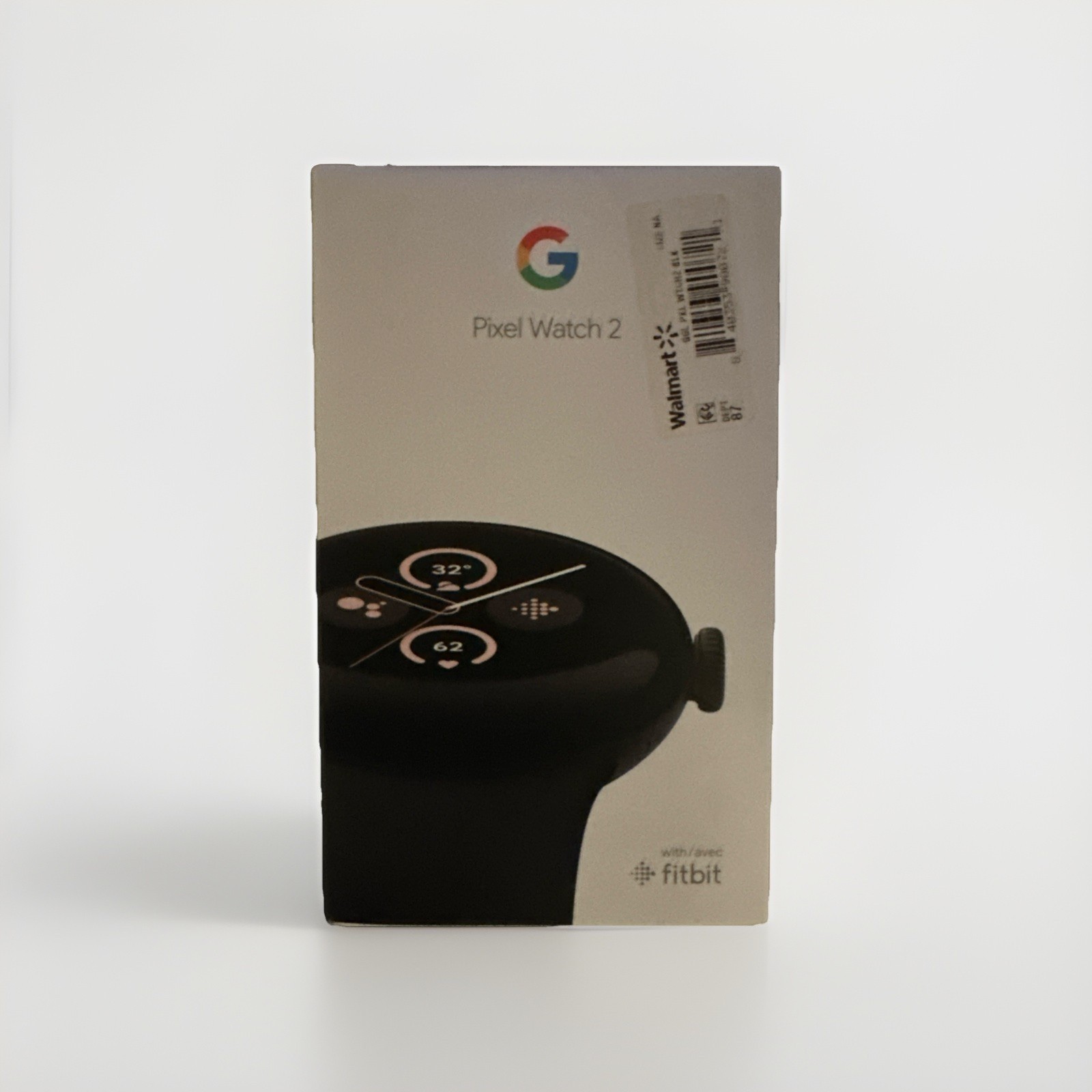 Google Pixel Watch 2 41mm with – Heart Rate Matte Black Aluminum Case Tracking™