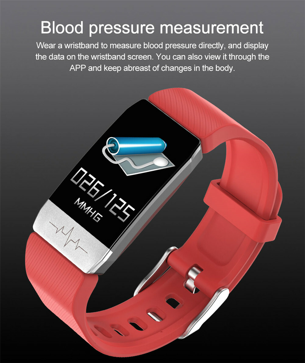 IP67 Waterproof Smart Watch Sleep Monitor Sport Pedometer Fitness Tracker
