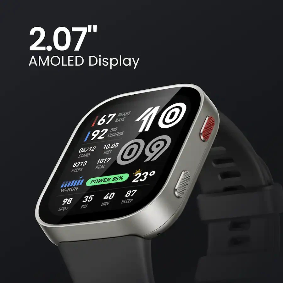 Amazfit Bip Max 50mm AMOLED Water Resistant Smartwatch