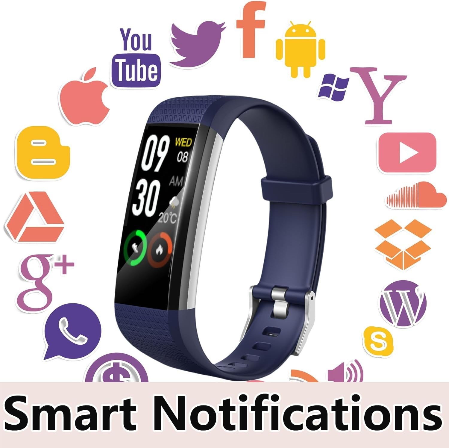 Women’s Smart Watch Bluetooth SmartWatch For Apple iPhone iOS and Android