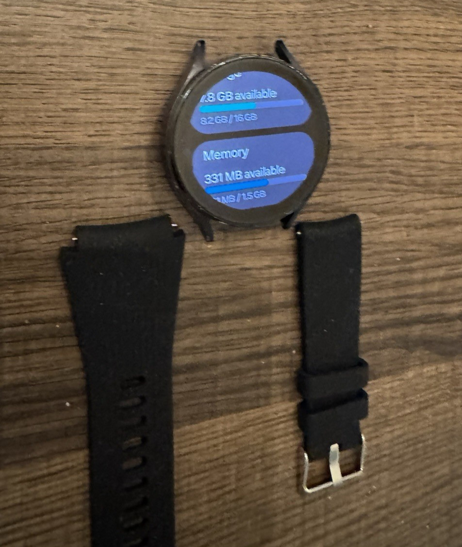 Samsung Galaxy Watch5 SM-R915U Aluminum 44mm Black (LTE) Unlocked Very Good