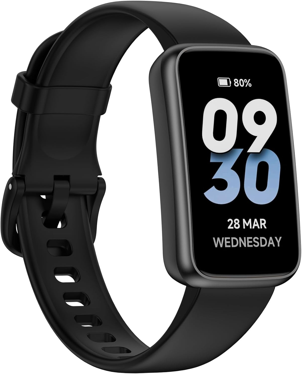 Long Battery Pedometer Watch 14 Days Battery Life, Slim Design No App/Phone Requ