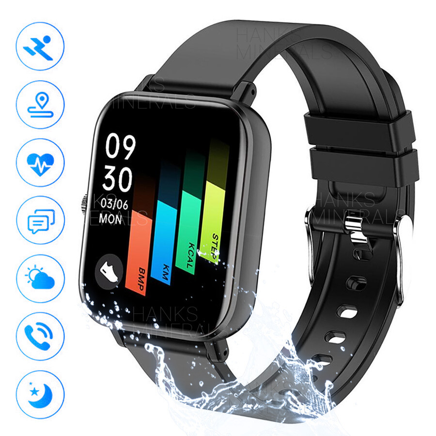 Smart Watch Touch Bluetooth Heart Rate Fitness Sport Waterproof For Android iOS