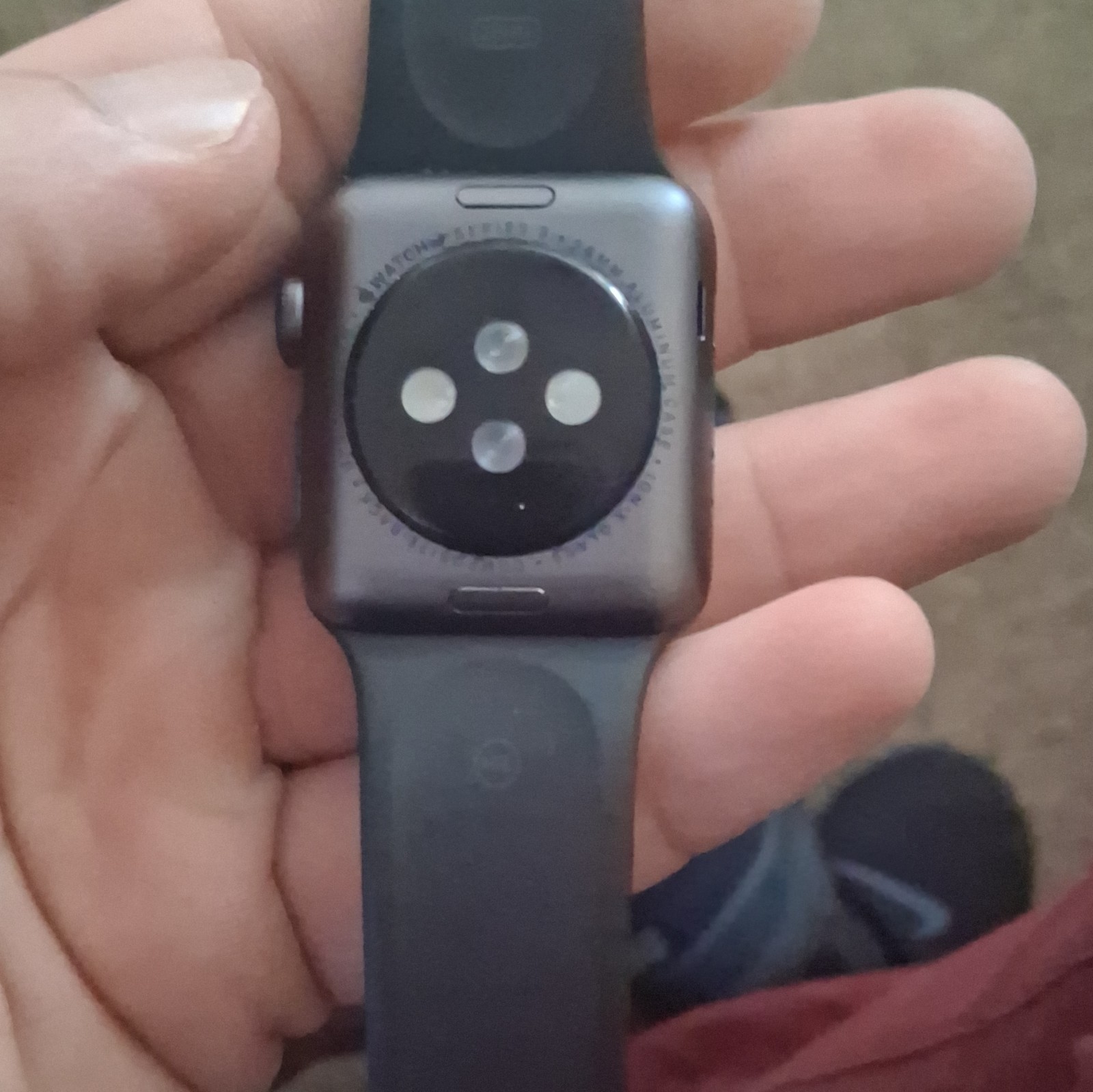 apple watch series 3 38 mm aluminum case 10 n x glass composite back GPS
