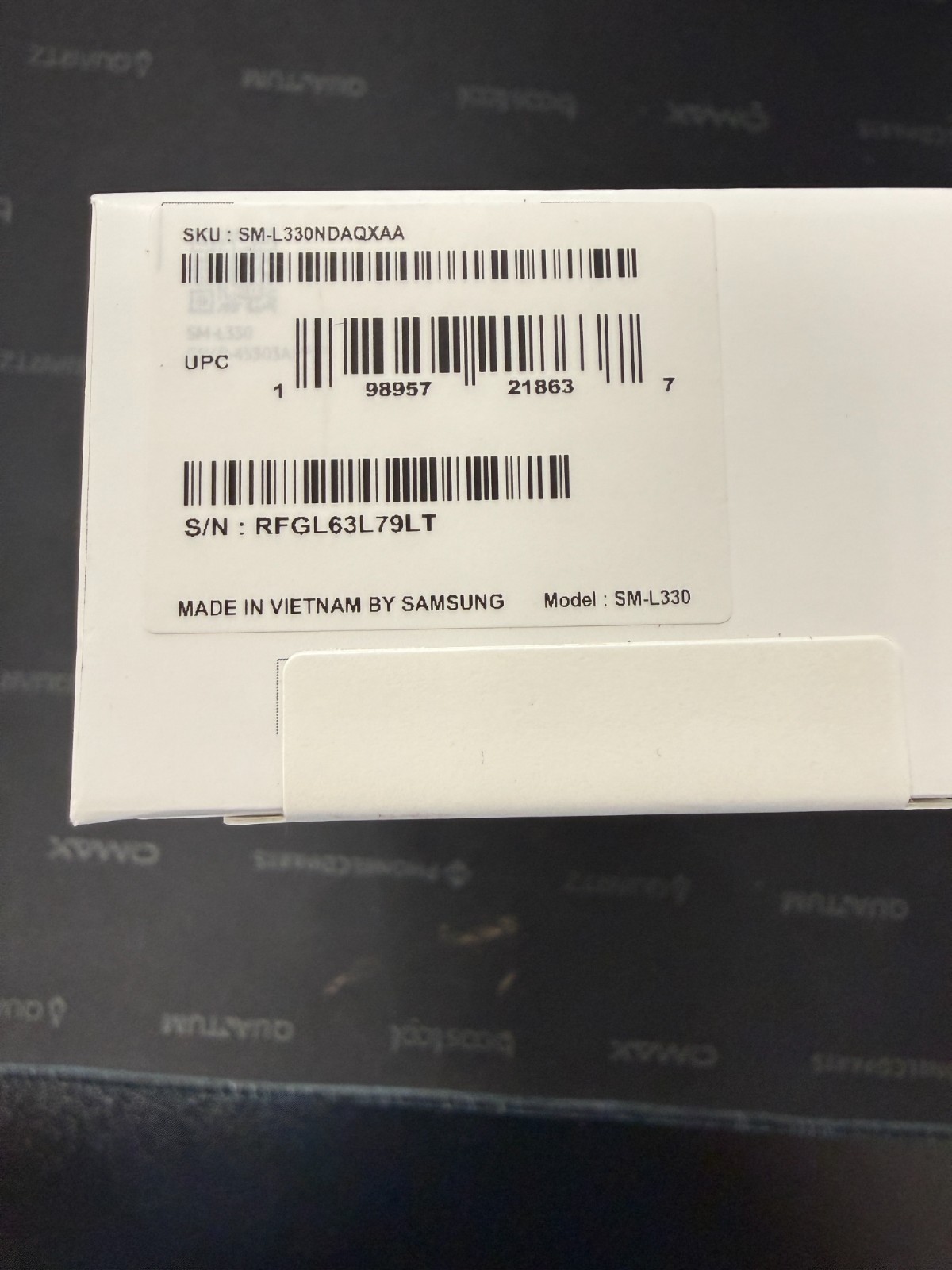 Samsung Galaxy Watch 8 44mm SM-L330 ,Graphite, GPS, WiFi ,Bluetooth