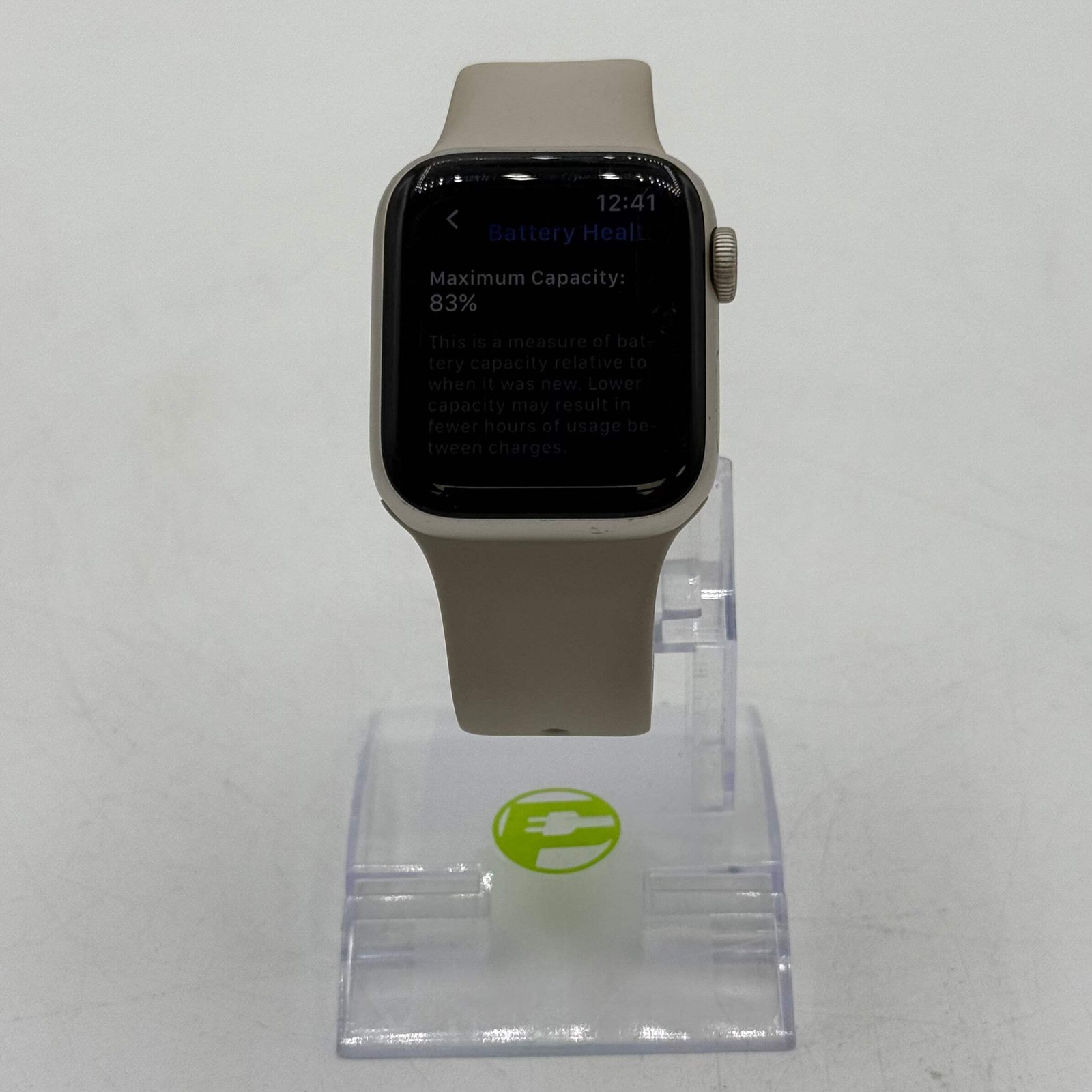 Unlocked Apple Watch SE 2nd Gen 40MM Starlight Aluminum Starlight Sport Band