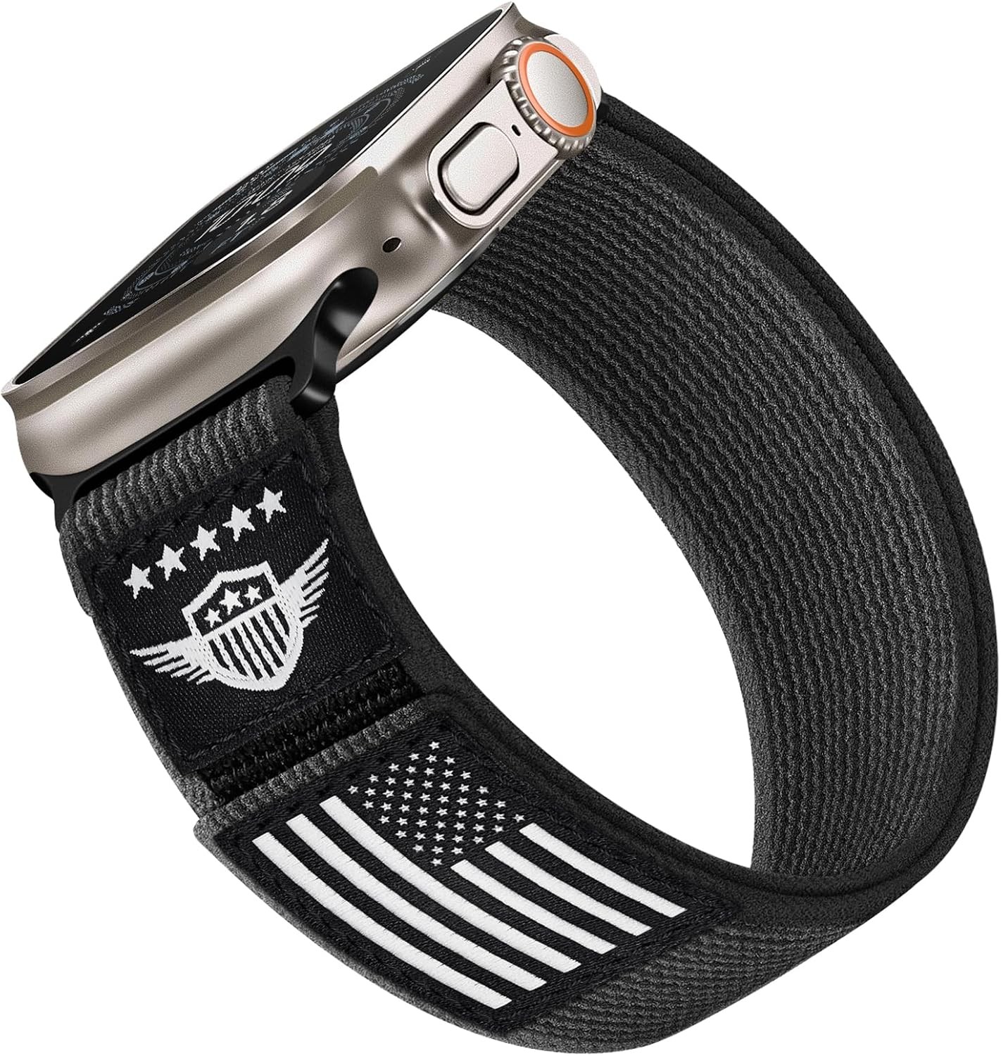 Nylon Strap Compatible with Apple Watch Ultra 49mm Soft Rugged Sport