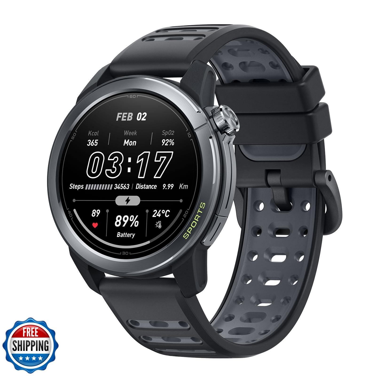 Mibro GS Active2 Running GPS Smartwatch with 46mm AMOLED, Lightwe