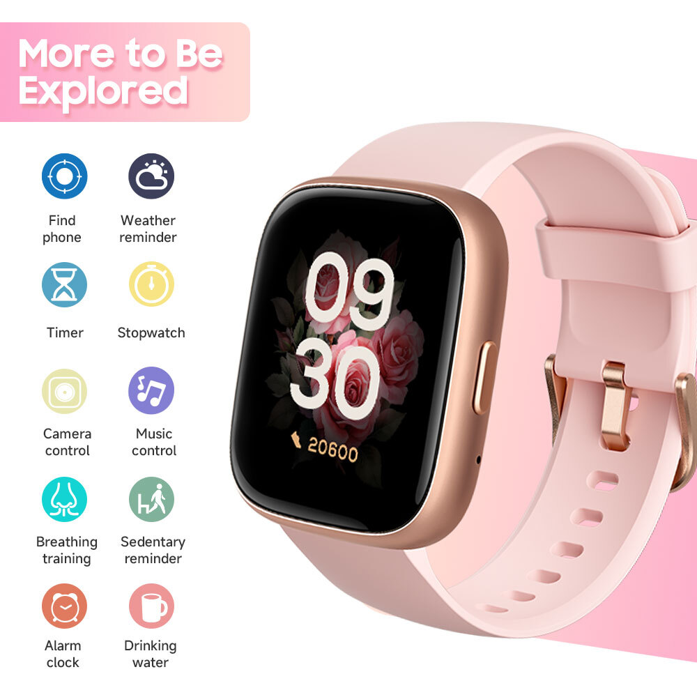 Smart Watch for Women Men for Android iOS, Fitness Tracker with Sleep Tracker
