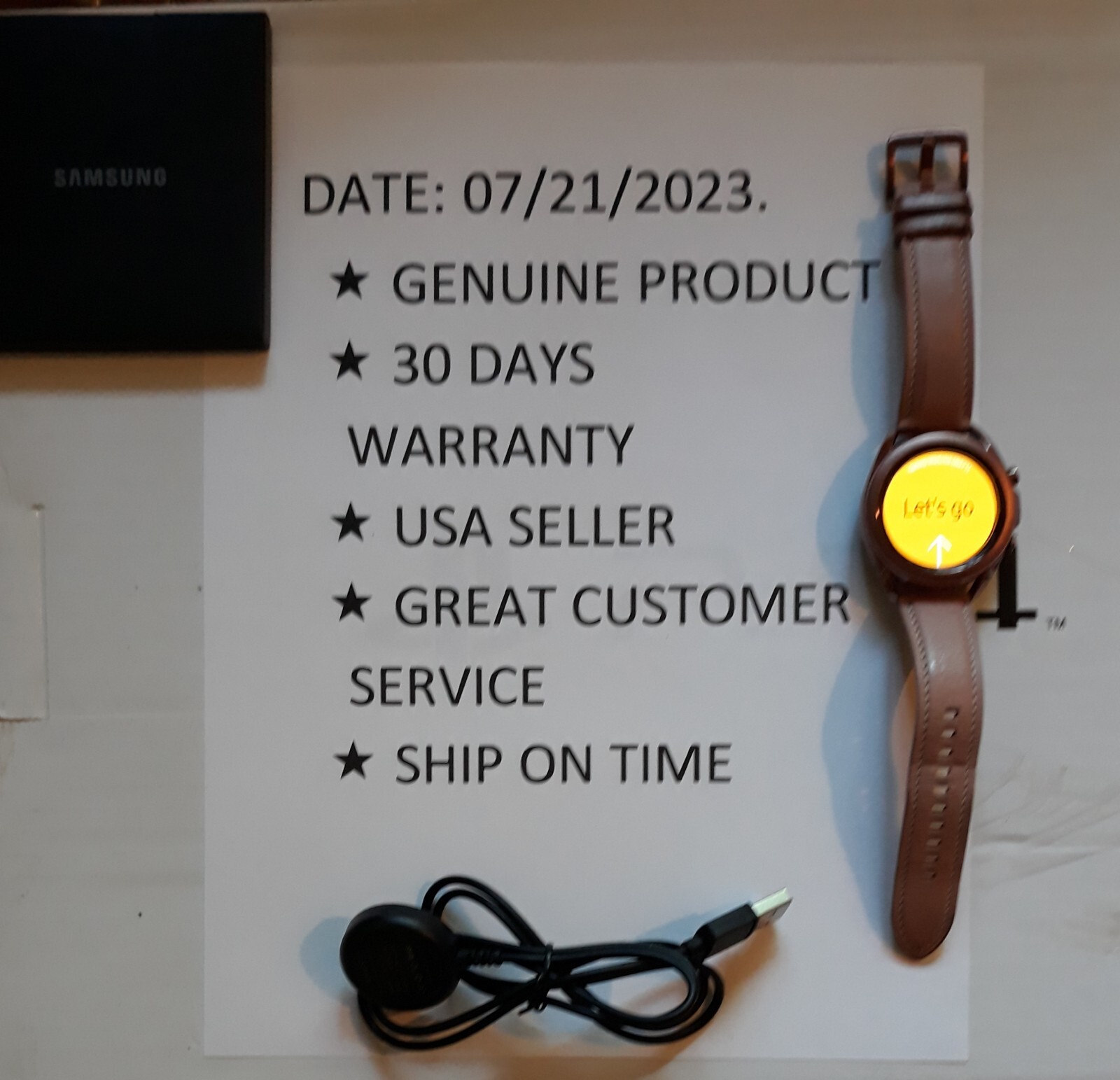 Samsung Galaxy Watch 3 SM-R850 41mm Mystic Bronze, WiFi/Bluetooth/GPS Smartwatch