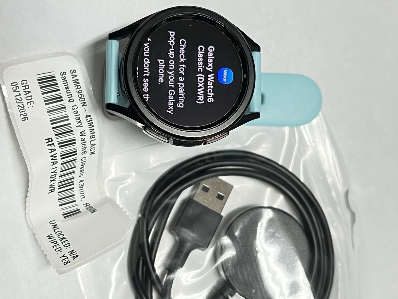 Samsung Galaxy Watch6 Classic 43mm Smartwatch – GPS-LTE (SM-R950N)