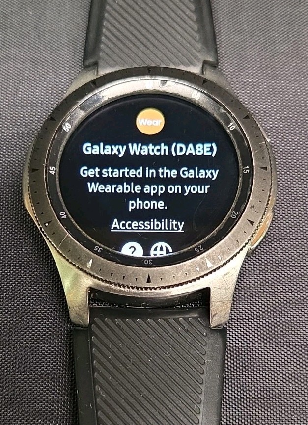 Samsung Galaxy Watch SM-R800 Smartwatch 46mm Stainless Steel – Tested