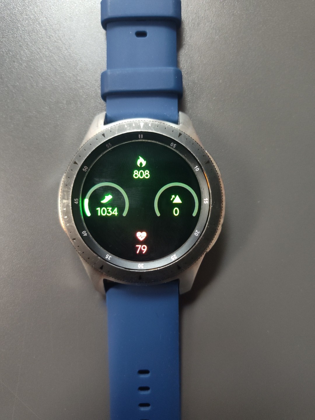 Samsung Galaxy Watch Sm-r800 46mm Silver Smartwatch Bluetooth WiFi