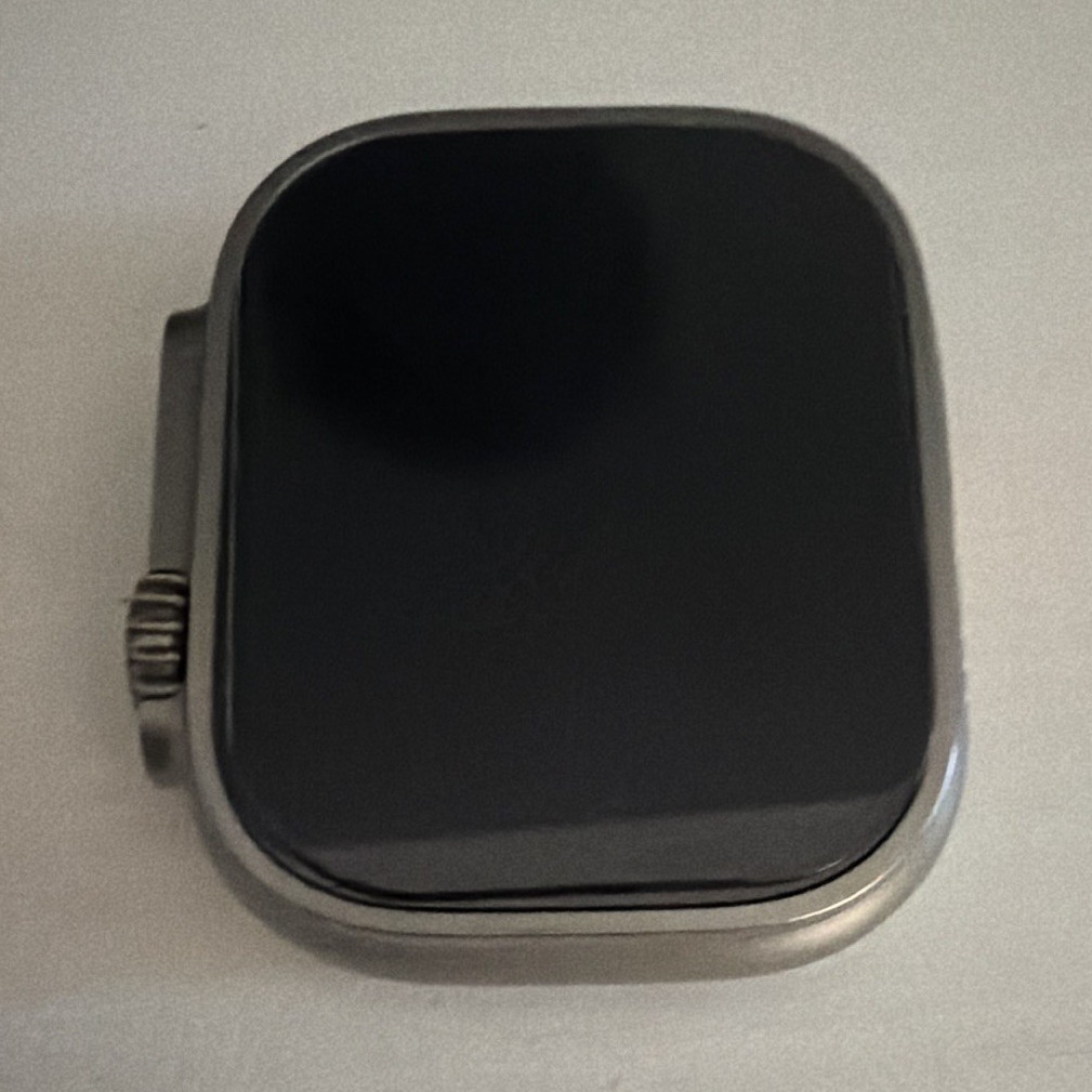 Apple Watch Ultra 3 49mm Silver Aluminum Case Ocean Band and Brown Band GPS 64GB