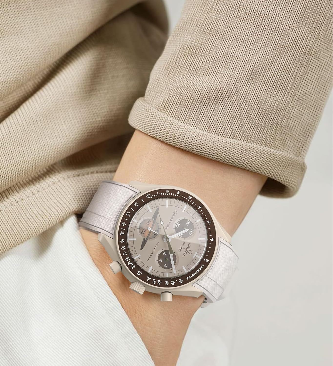 Strap Only For Omega x Swatch MoonSwatch 20mm Silicone Curved No Gap
