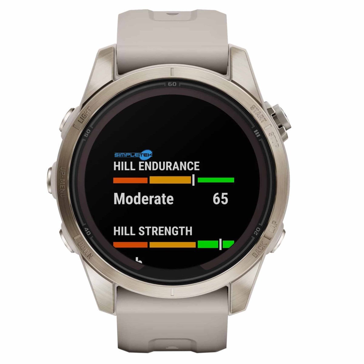 Fenix 7s Pro Sapphire Solar Titanium Soft Gold Smartwatch Gps 42mm 10atm Men_