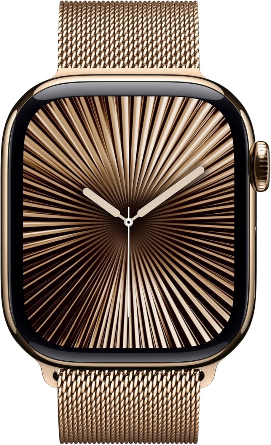 Apple Watch Series 10 (GPS+LTE) 42MM Gold Titanium Case Gold Milanese Loop