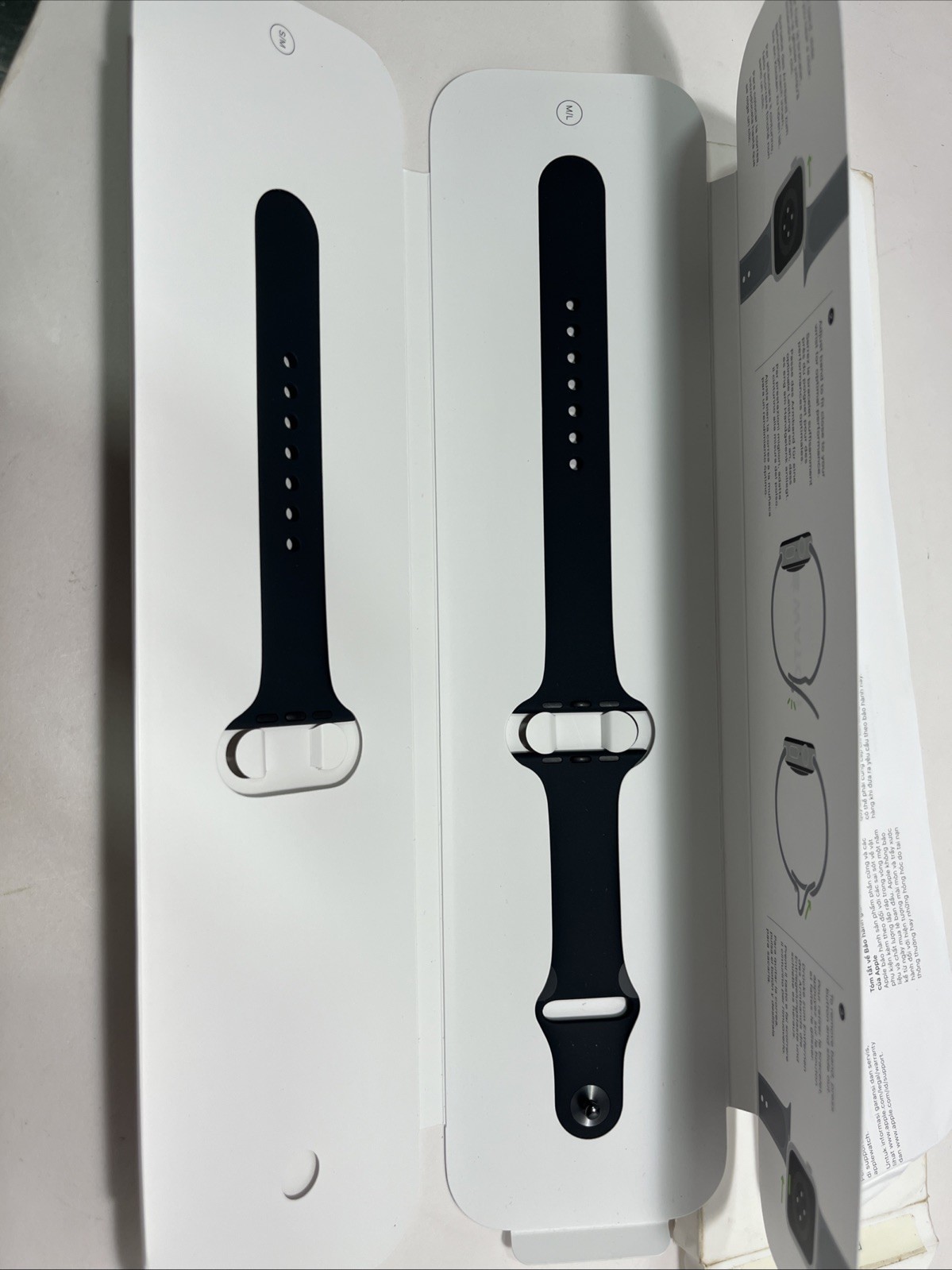 Apple Watch [44mm] Black Sport Band ONLY New In Box Not Sealed