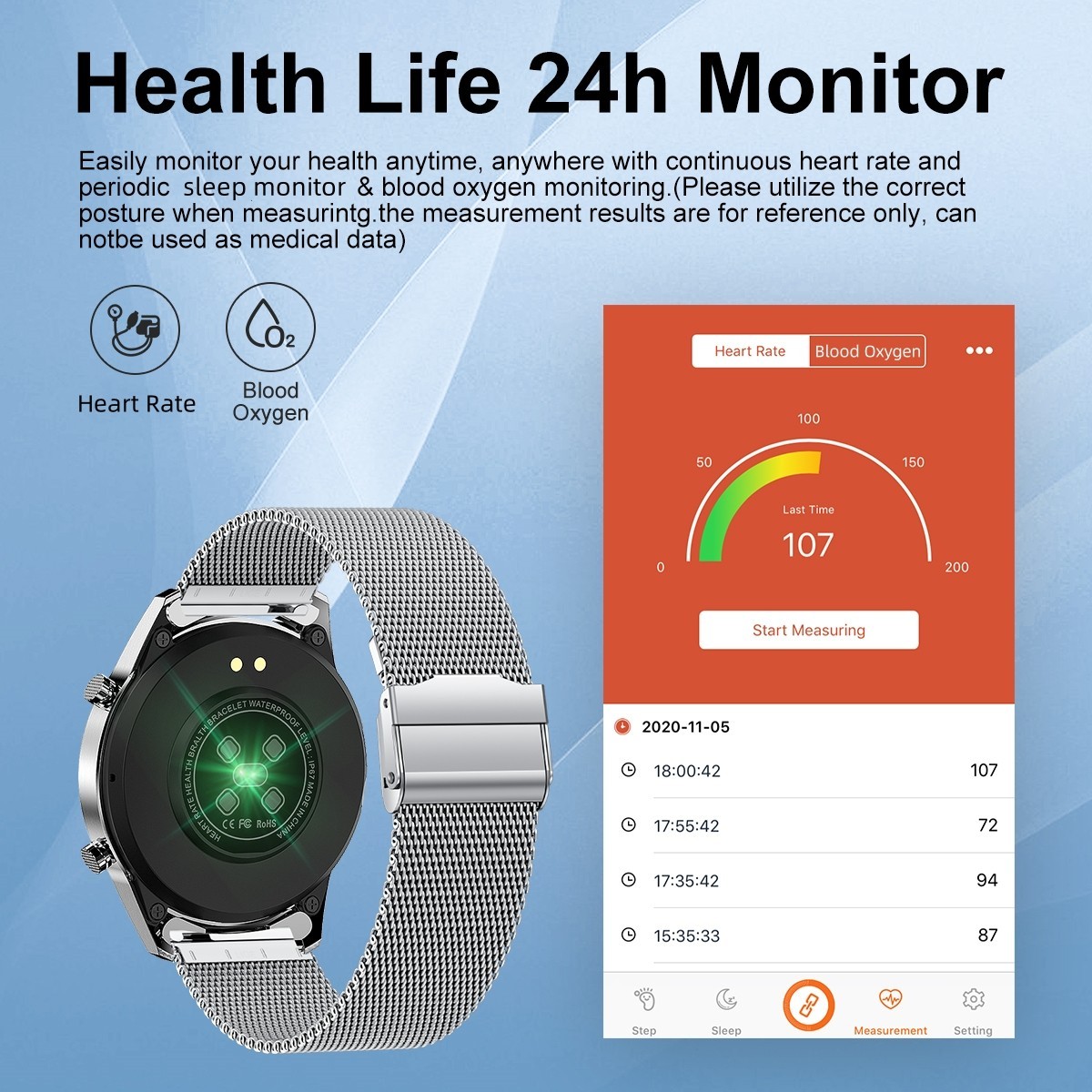 2026 Smart Watch Men Bluetooth Call Heart Rate Fitness Tracker Waterproof Boxed