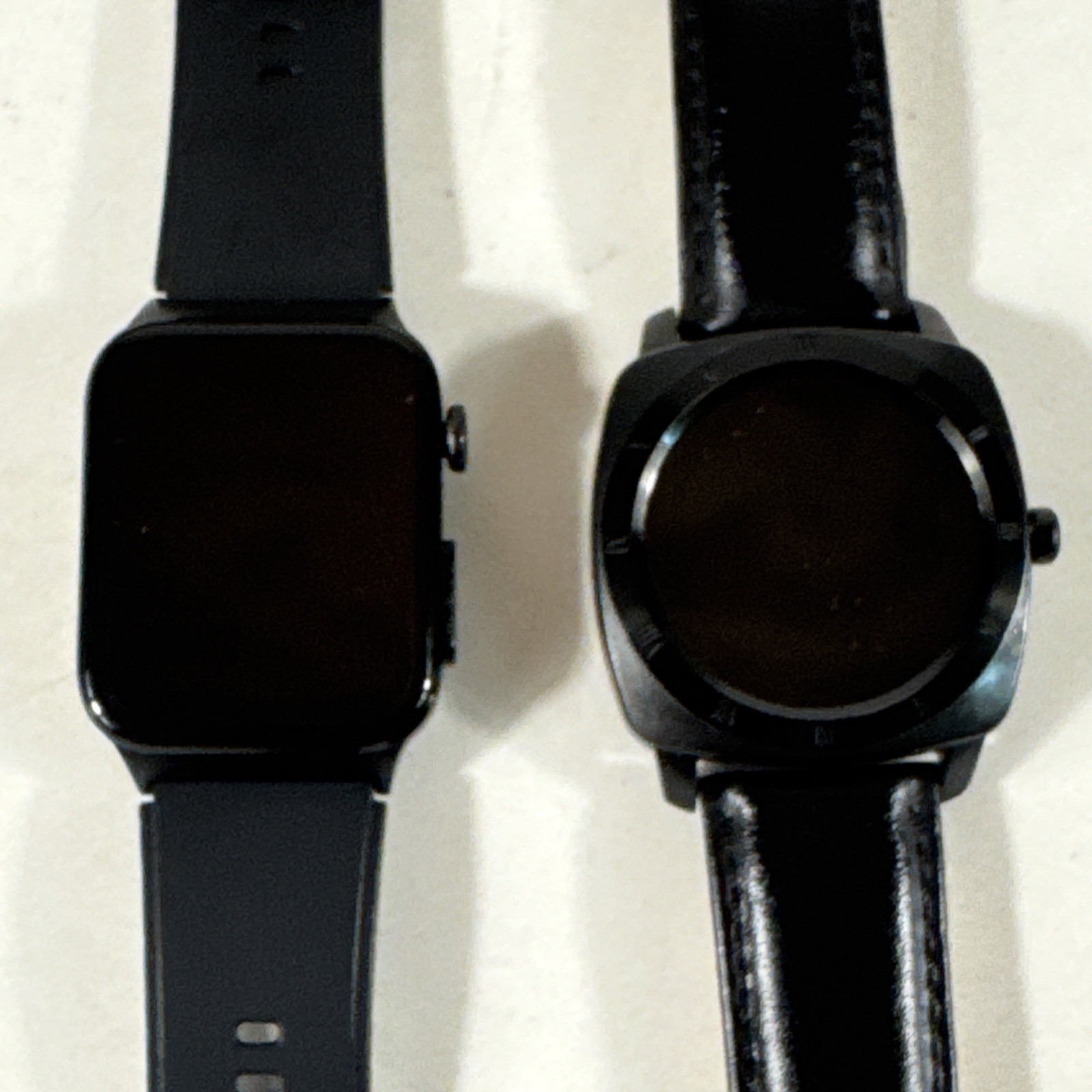 Lot of 2 – RoHS CE Smart Watch Fitness Tracker, No Batteries.