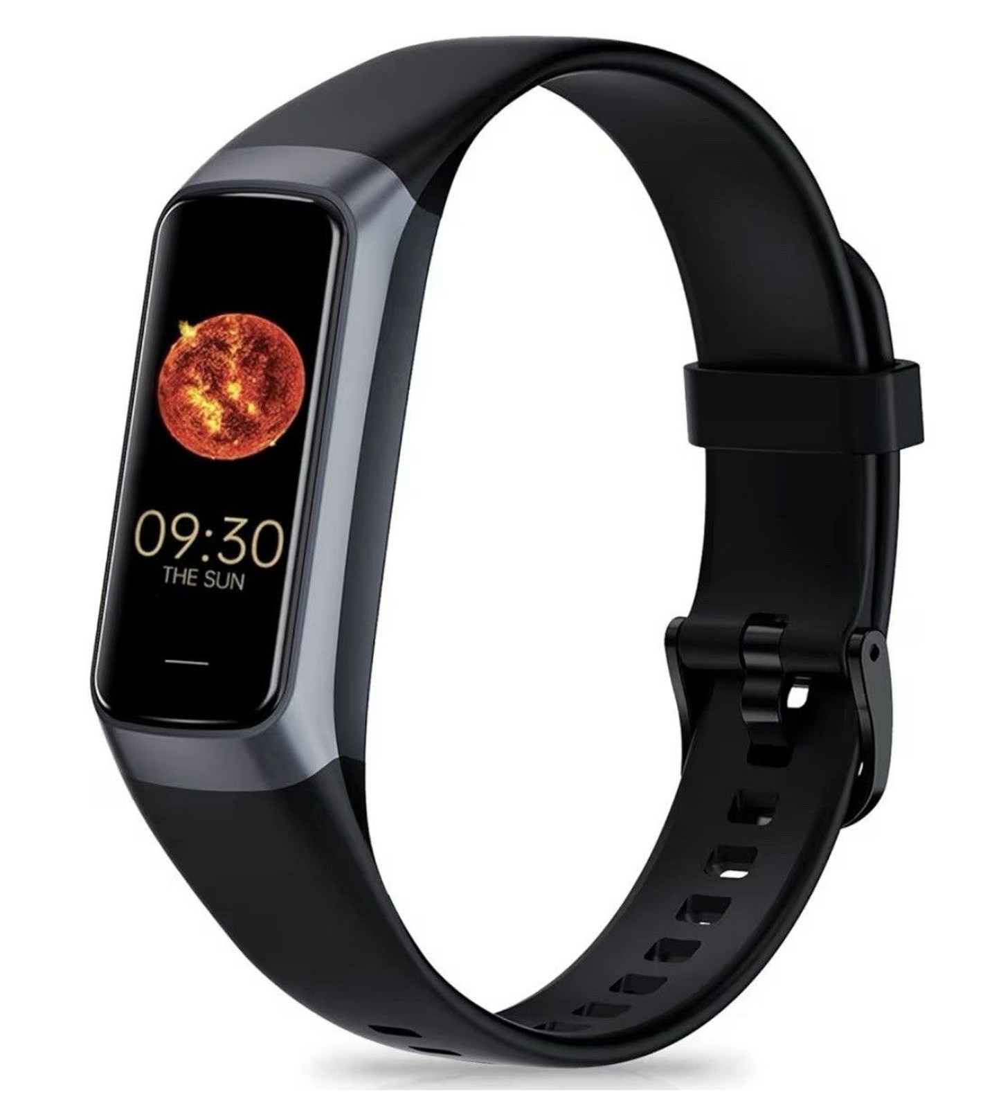 Fitness Tracker Smart Band Black With App Keep Health Smart Wrist Watch