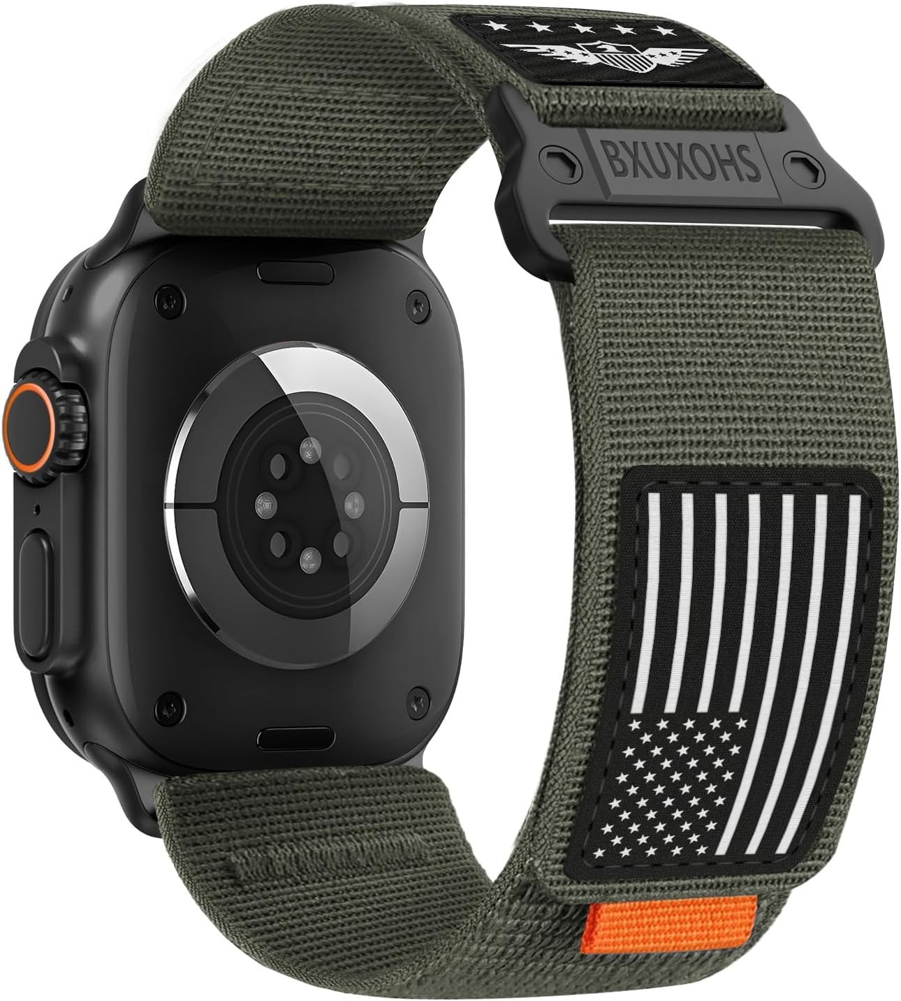 Nylon Sport Loop Band for Apple Watch Ultra/Series 3 49mm Soft Fabric Strap