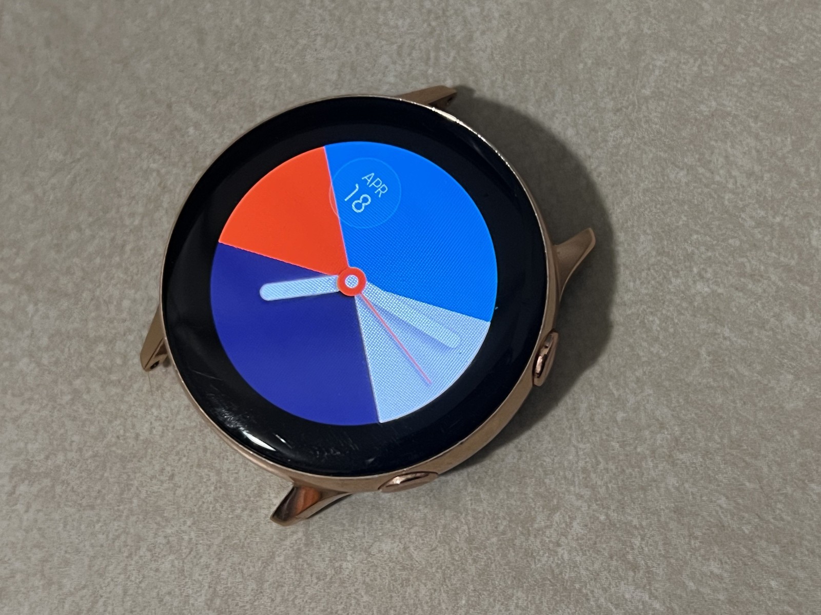 Samsung SM-R500NZDCXAR Galaxy Active 40mm Rose Gold – No Bands – GOOD