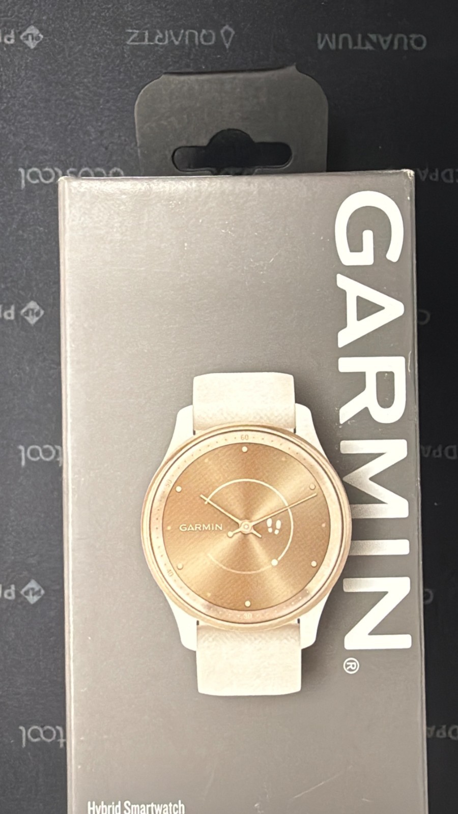 Garmin Vivomove Trend 40mm Hybrid Smartwatch – Ivory