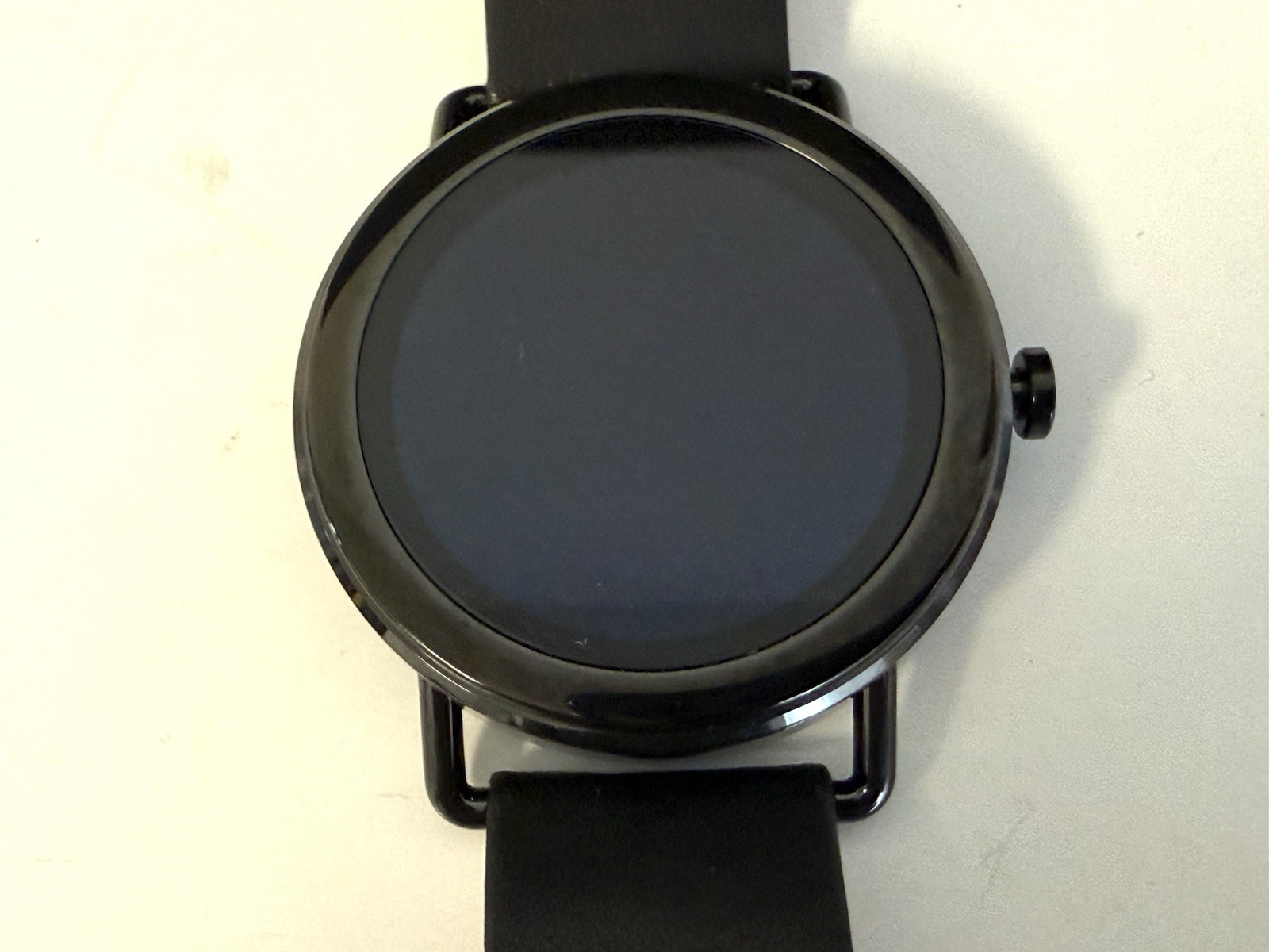 Fossil Skagen Falster 1 Black Leather Smartwatch SKT5001 DW5S1