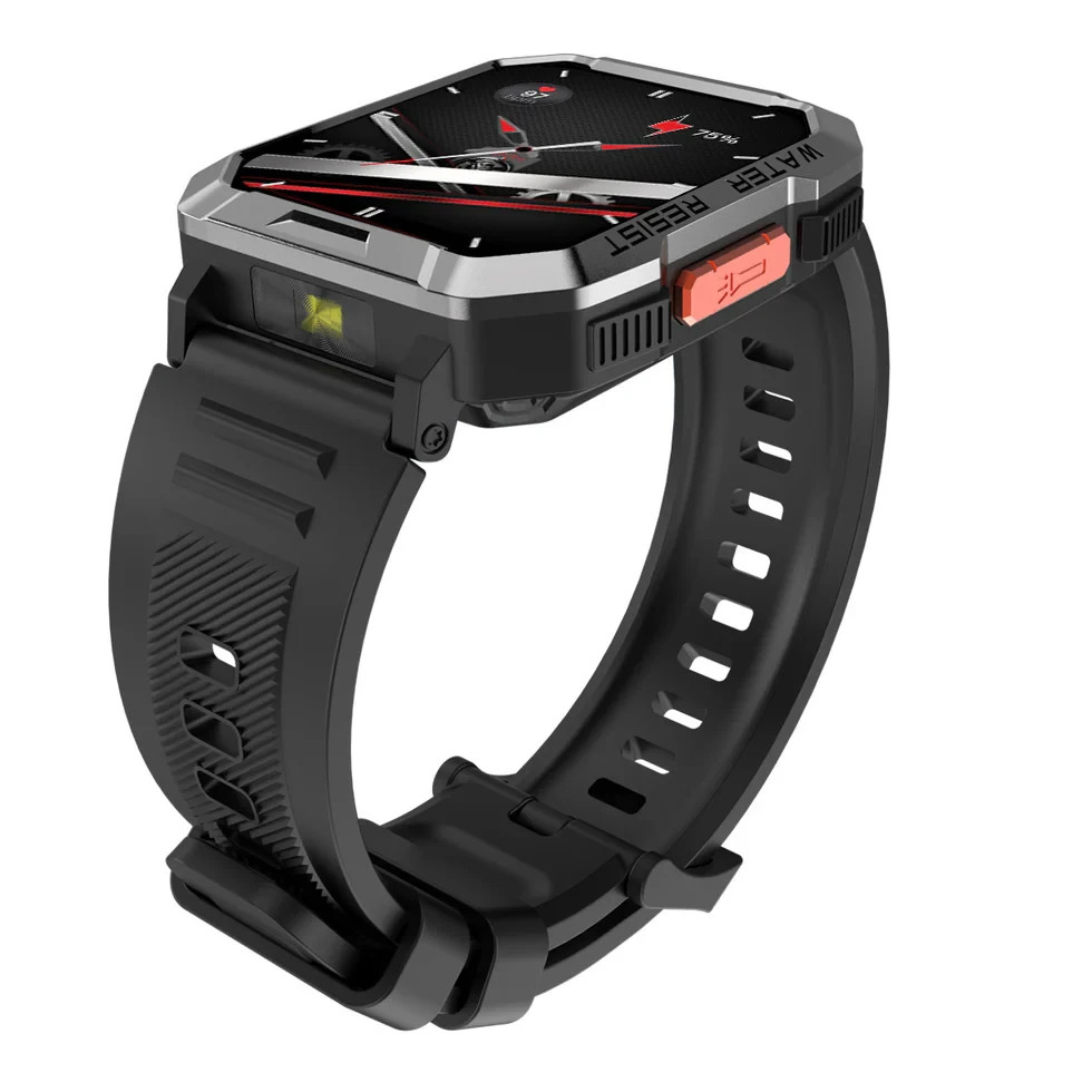 W60 Military Smart Watch (Call Receive/Dial) Tactical Fitness Tracker Open Box
