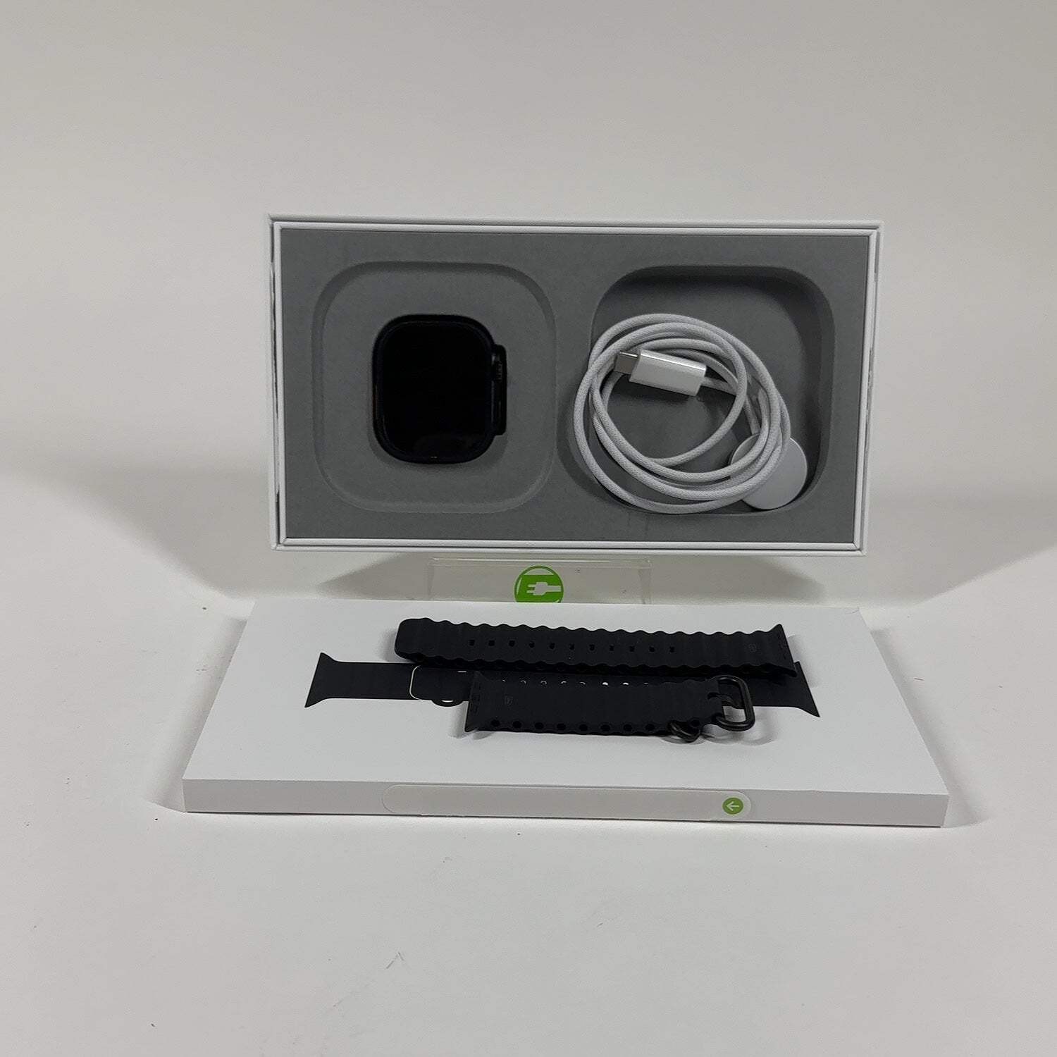 Unlocked Apple Watch Ultra 3 49MM Black Titanium Black/Charcoal Trail Loop
