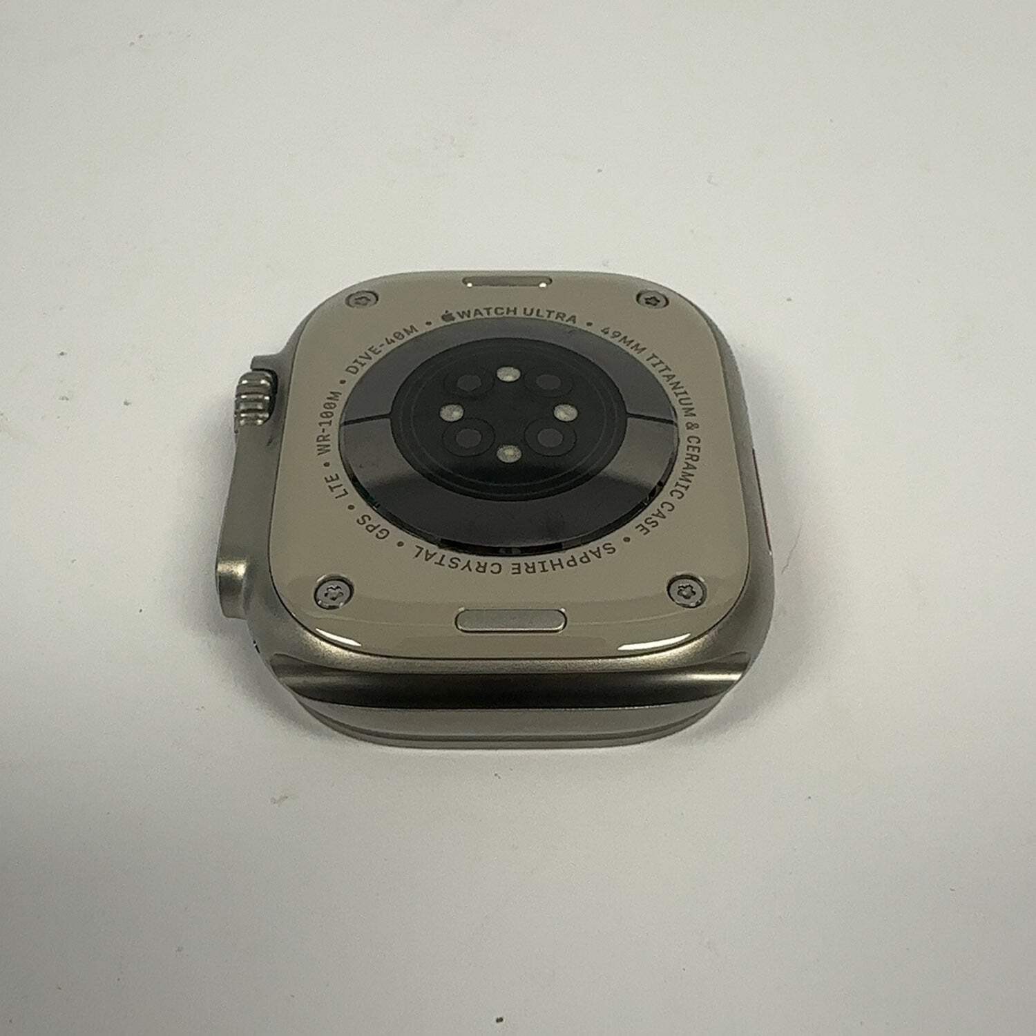 GPS Only Apple Watch Ultra 2 49MM Black Titanium Aftermarket Band MREW3LW/A