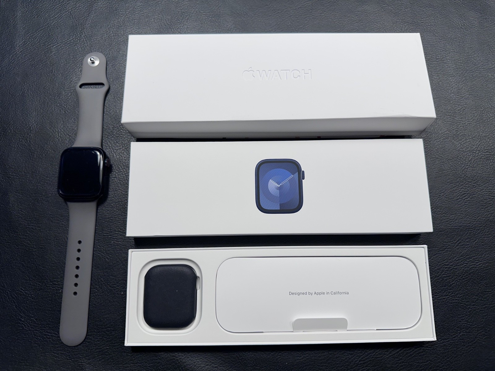 Apple Watch Series 9 45mm GPS + Cellular – Midnight – 87% Battery