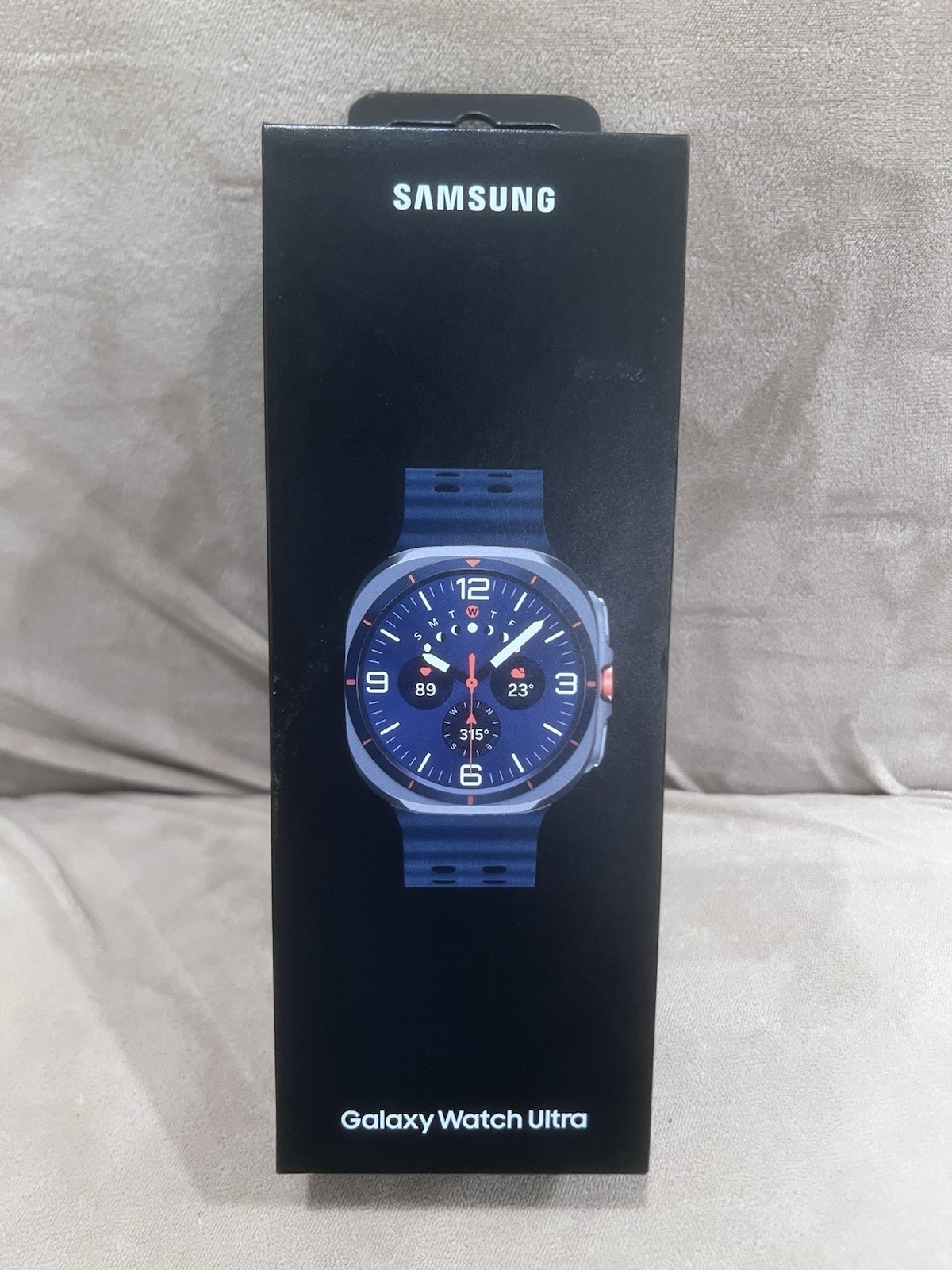 Samsung Galaxy Ultra Watch GPS 47mm Titanium Blue Case Marine 2025 SM-L705F NEW