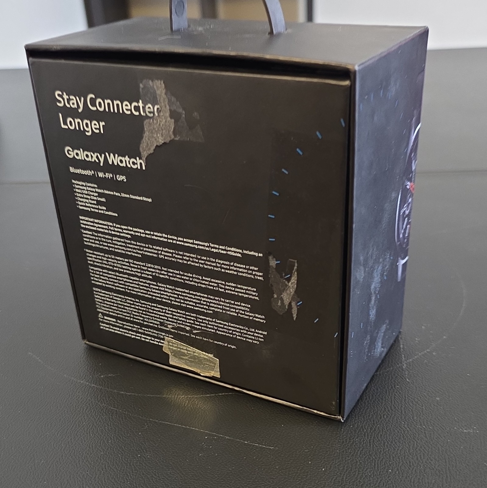 Samsung Galaxy Watch 46mm SM-R800NZSAXAR Bluetooth GPS Black/Onyx Band