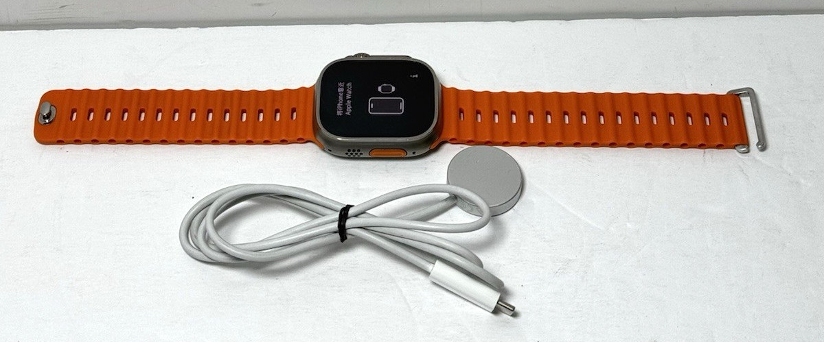 Apple Watch Ultra 2 49mm GPS+Cell Titanium Case/Orange Band