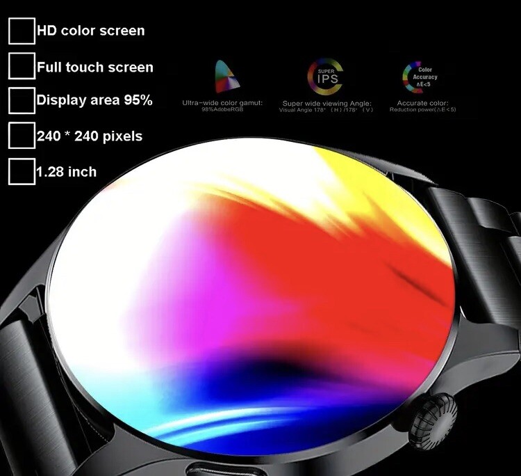 Smart Watch For Men Women Bluetooth Call Heart Rate Sport Smartwatch