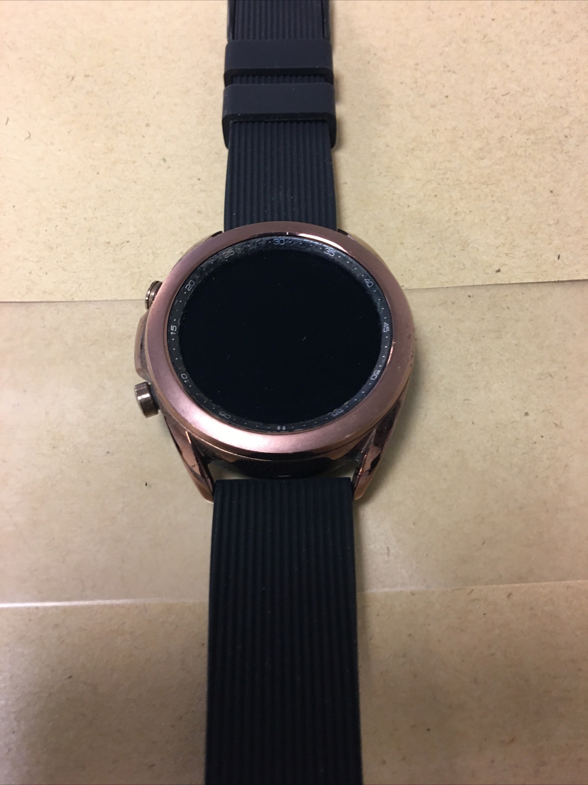 Samsung Galaxy Watch3 SM-R850 41mm Stainless Steel Case with Leather Strap -…
