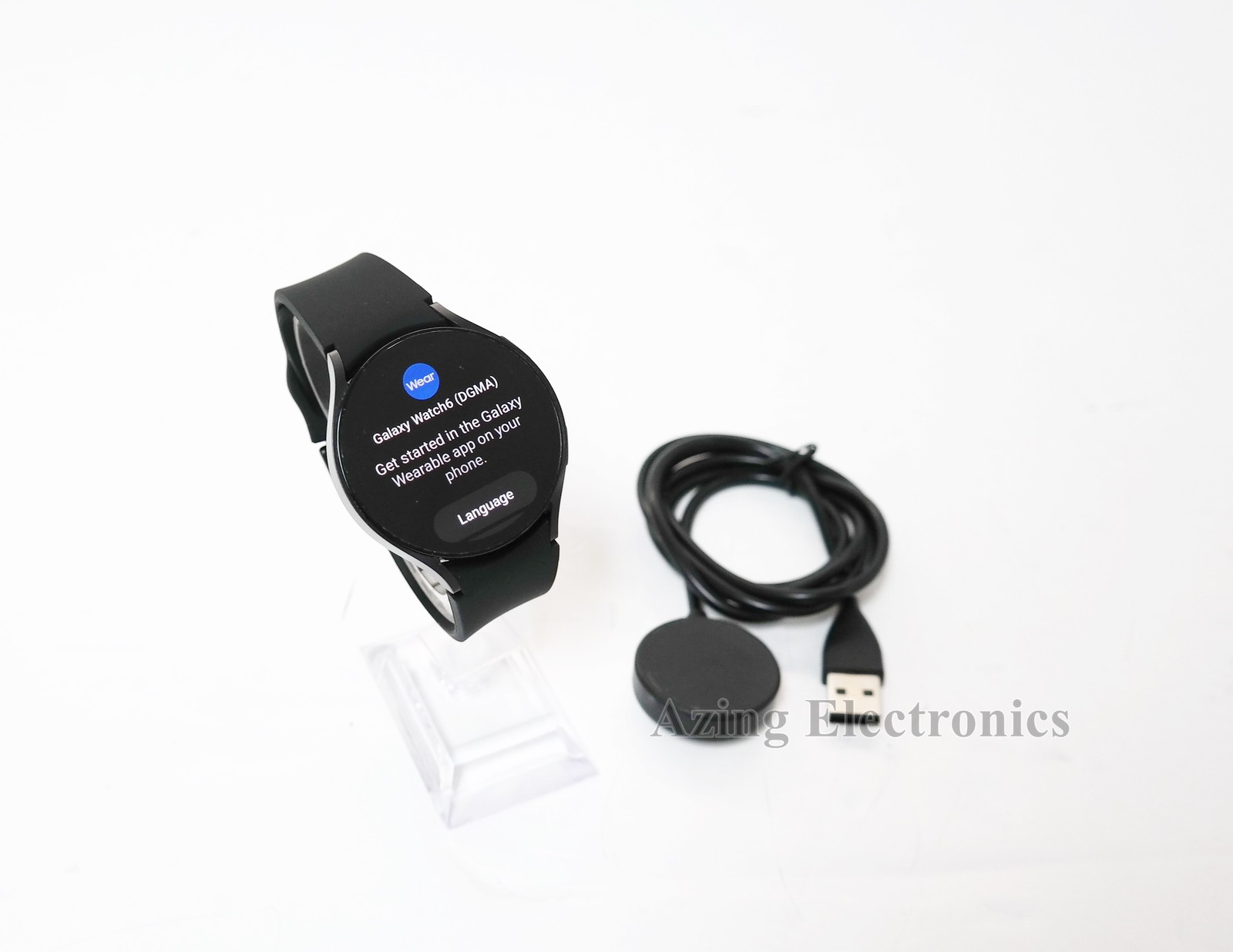 Samsung Galaxy Watch6 SM-R945U 44mm LTE Aluminum Graphite Black