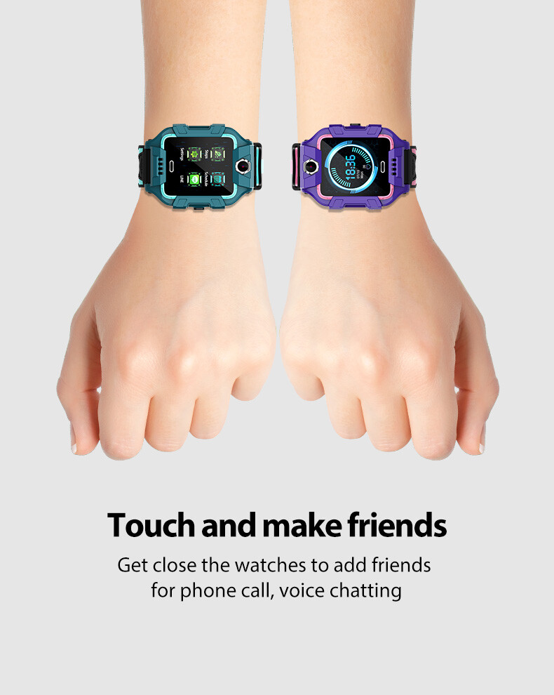 New GPS LBS Wifi Children Anti-Lost SIM android Phone video Camera Smartwatch