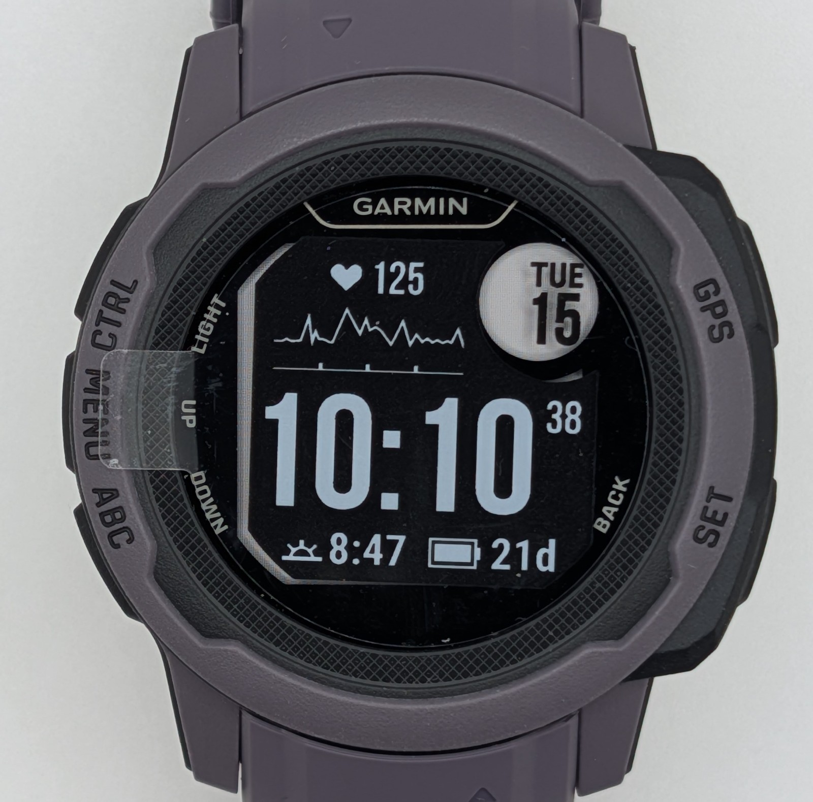New-Garmin Instinct 2s-40mm GPS Smartwatch-Purple/ Deep Orchid (Very Good). ~/