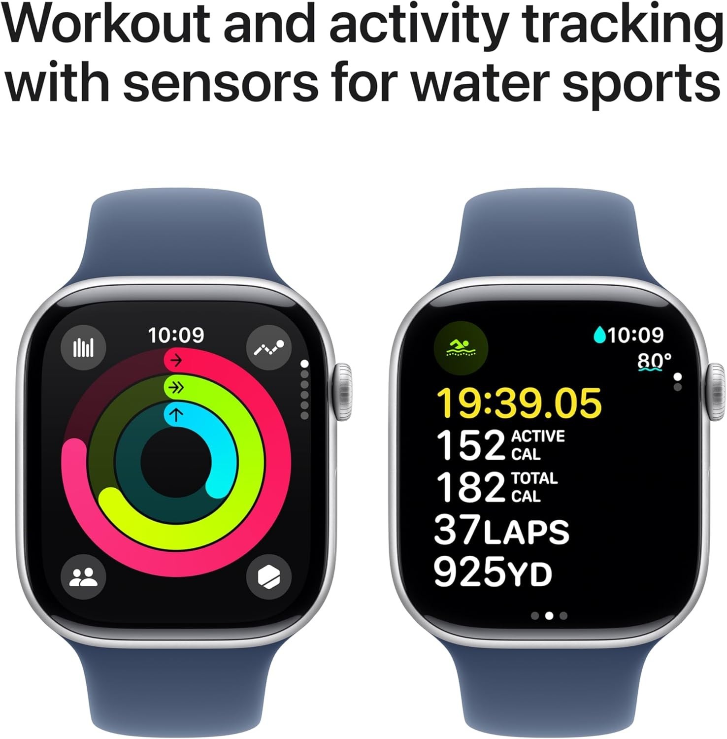 Apple Watch Series 10 42mm 46mm GPS + Cellular Smartwatch – Very Good