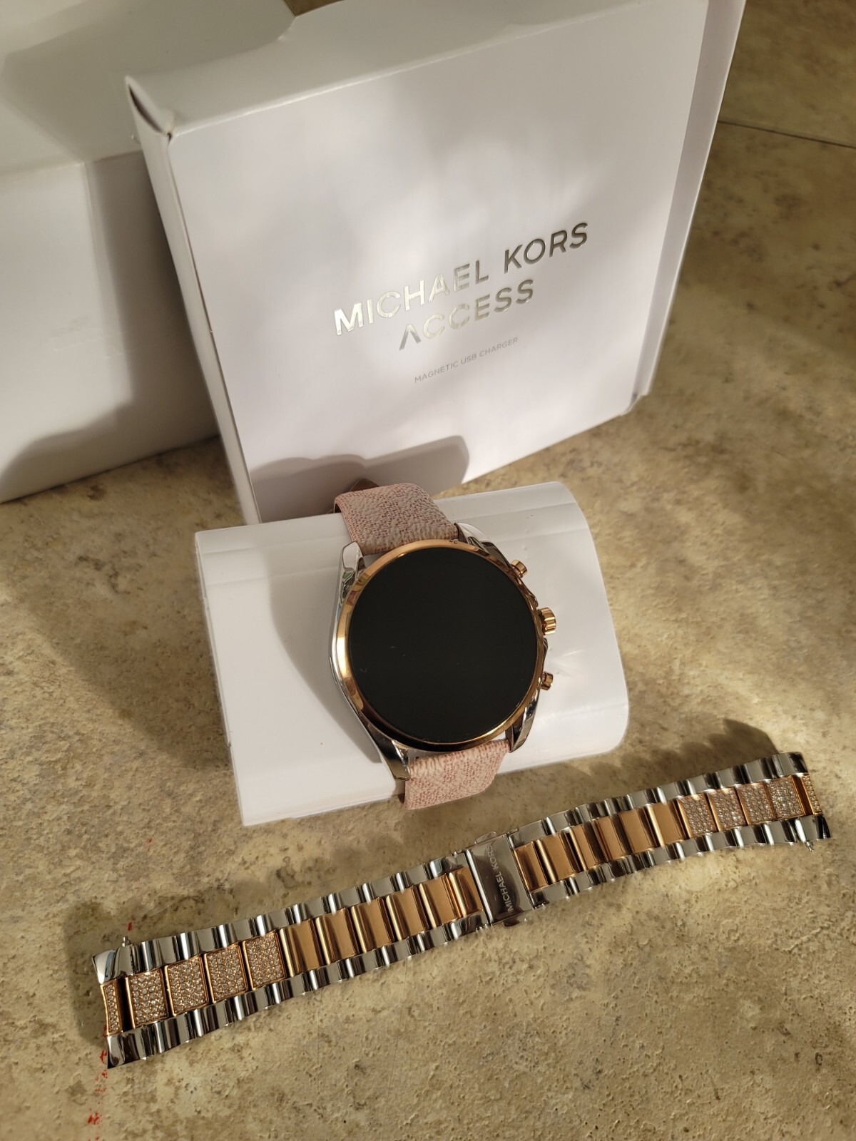 Michael Kors Gen 6 Bradshaw Two-tone Smartwatch Set MKT5137