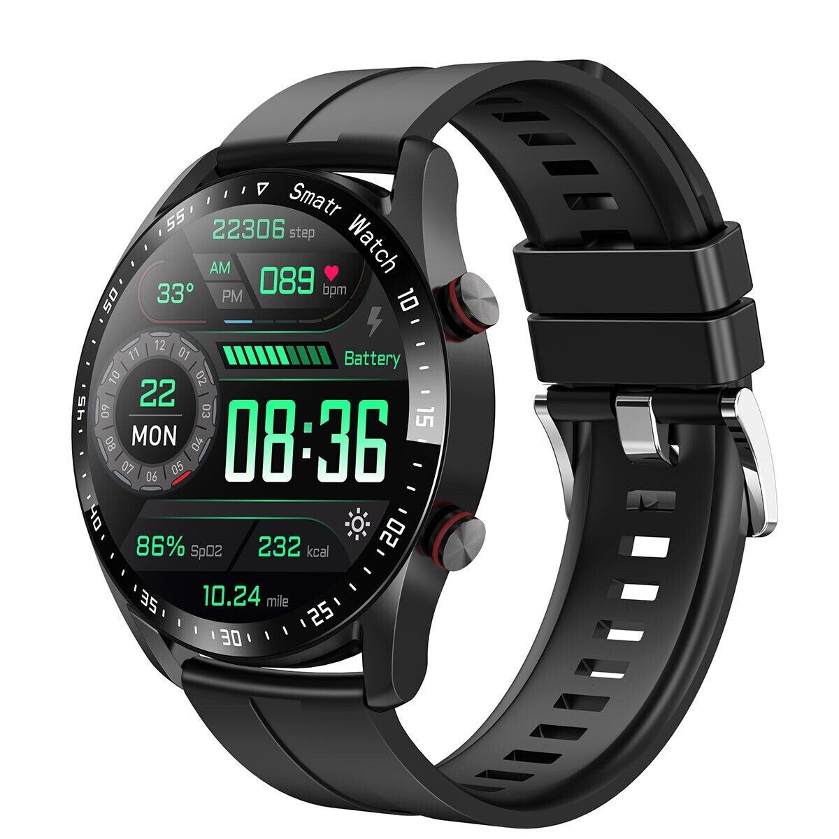 HW20 Smart Watch ECG+PPG For Men/Women Waterproof Bluetooth iPhone Samsung