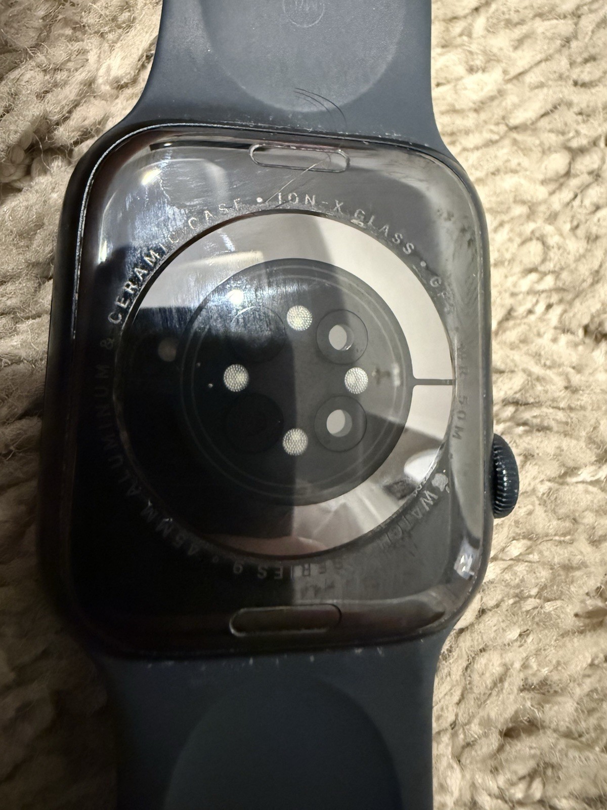 Apple Watch Series 9 GPS 45mm Midnight Aluminum A2980 99% Battery Health
