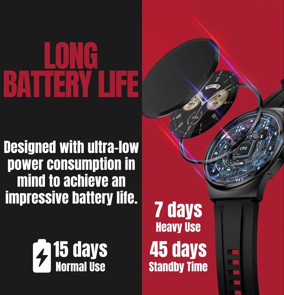 Vband smart watch men android V510MAX