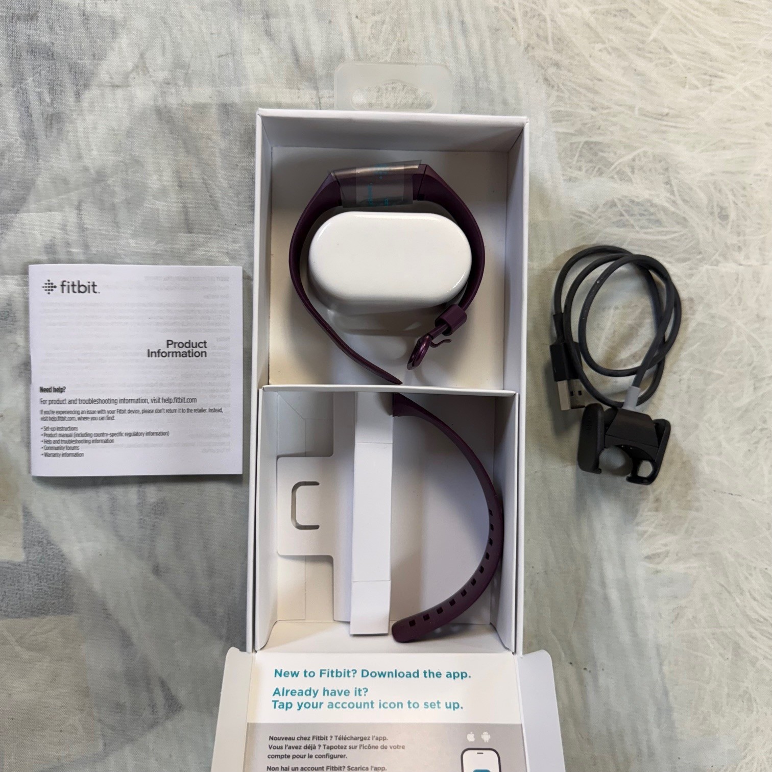 Fitbit Charge 4 Fitness GPS Activity Tracker w Heart Rate Monitor FB417 Rosewood