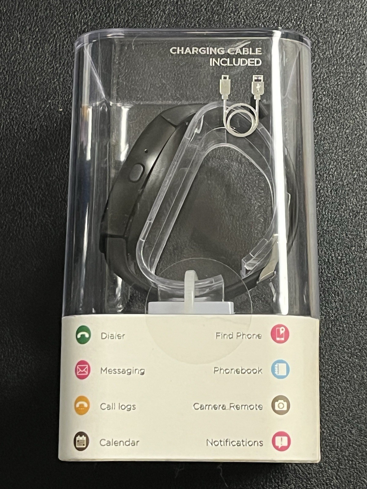 iTOUCH Curve ITR4360 Smartwatch Android iOS Compatible NEW Gunmetal Grey (ST004)