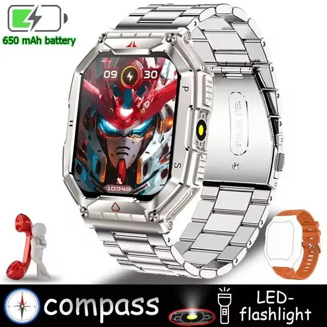 Durable Military GPS Smart Watch KR82 Outdoor Smartwatch